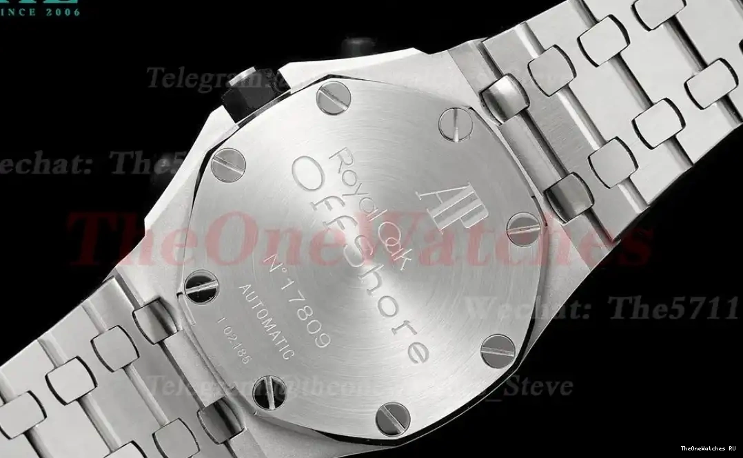 26170ST 42mm Dial Royal SS SS TKF White Oak A7750 Offshore 0418